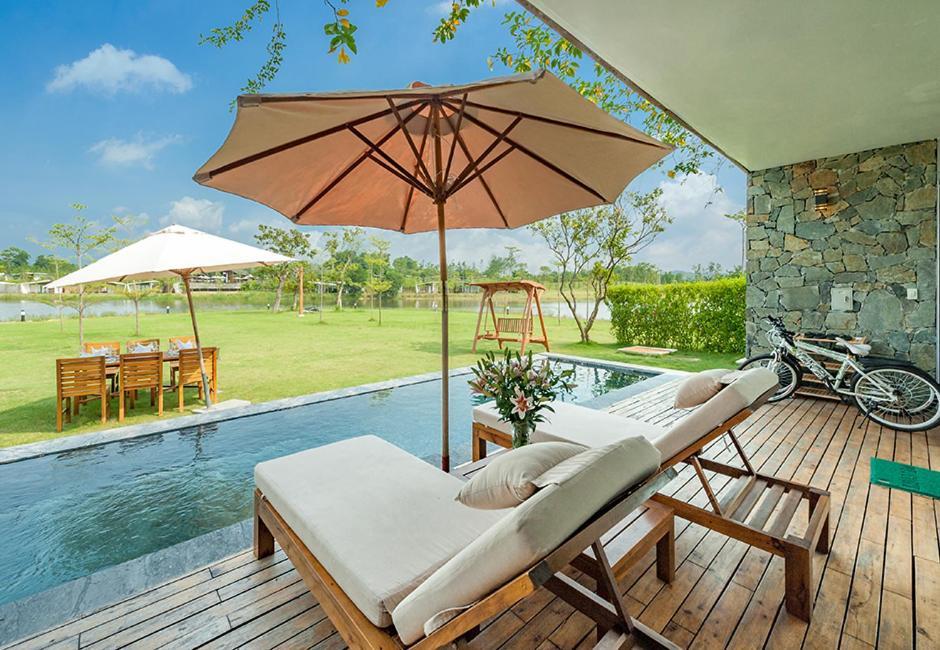 Flamingos Dai Lai Resort - Luxury Ngoc Quang Bagian luar foto